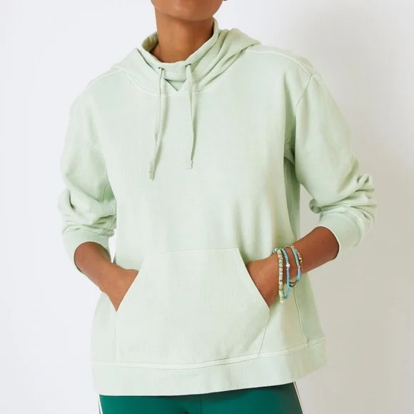 Anthropologie NWT 100% Cotton size XS yet oversized fit soft hoodie - Picture 9 of 15